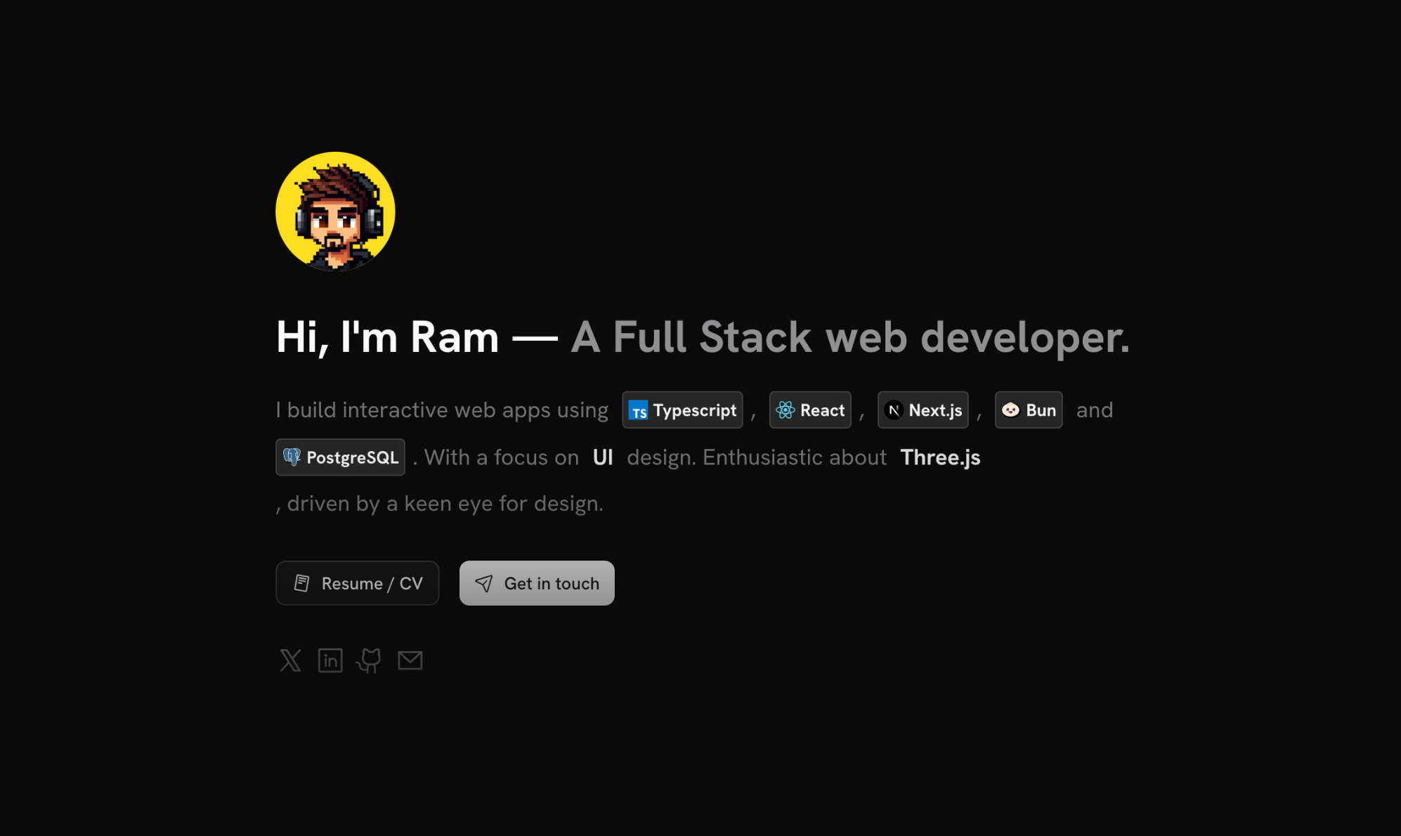 Kaustubh - A Full Stack web developer.